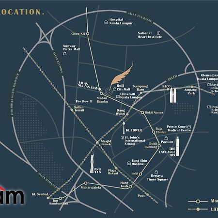 Quill Residences Klcc, Five Senses Kuala Lumpur Luaran gambar